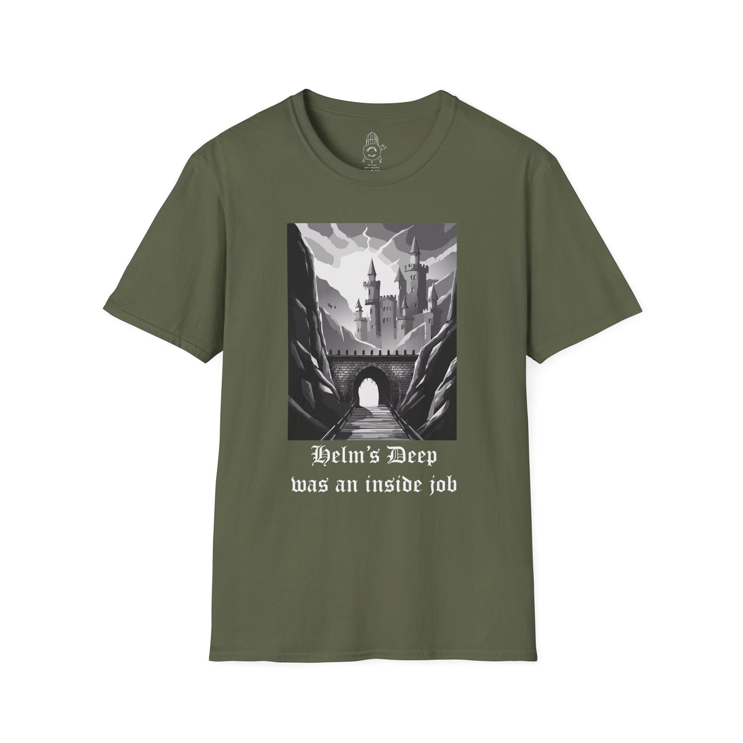 Helm's Deep Inside Job Unisex Softstyle T-Shirt