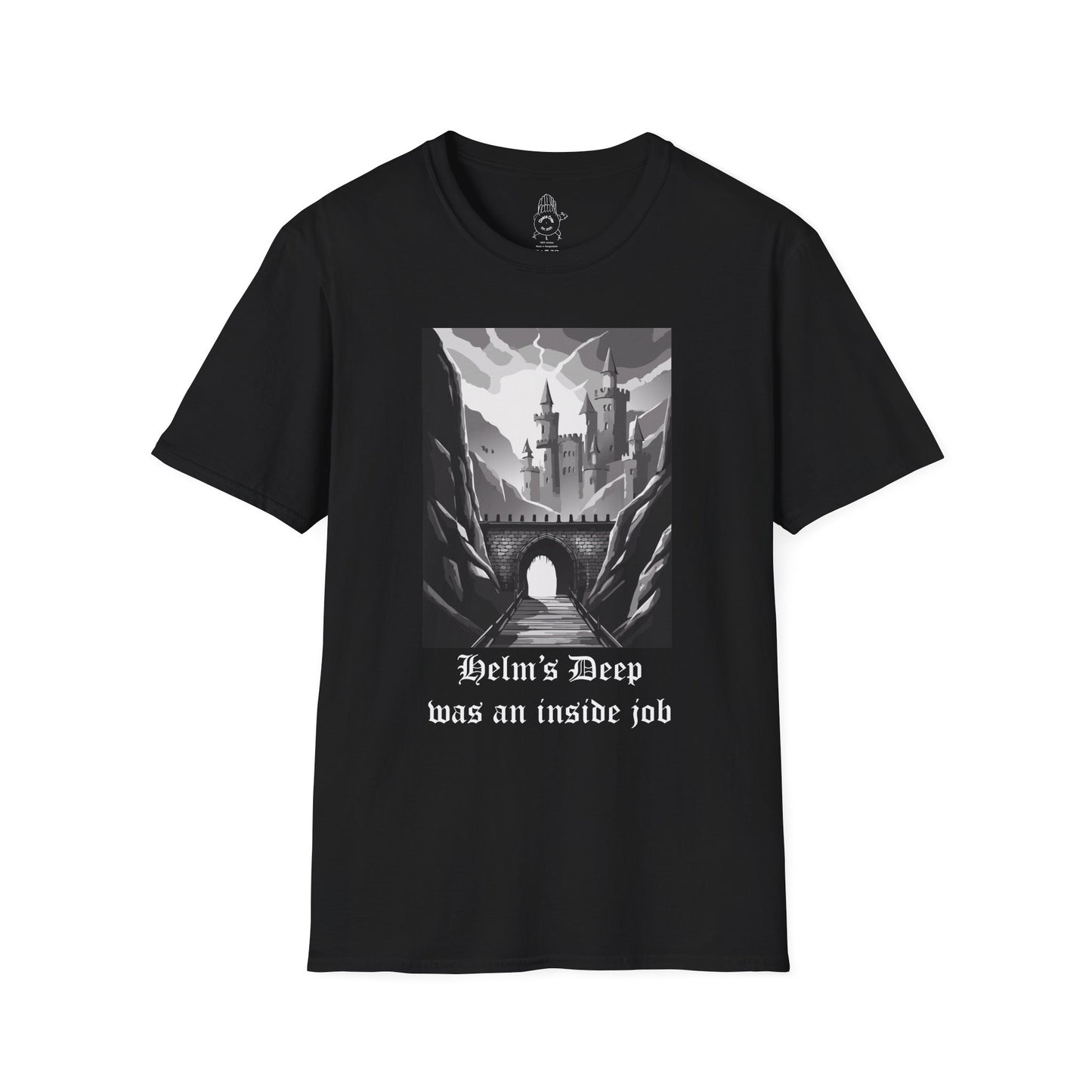 Helm's Deep Inside Job Unisex Softstyle T-Shirt