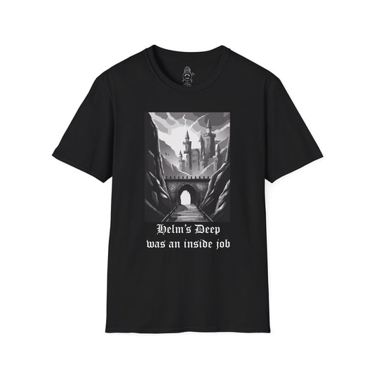 Helm's Deep Inside Job Unisex Softstyle T-Shirt