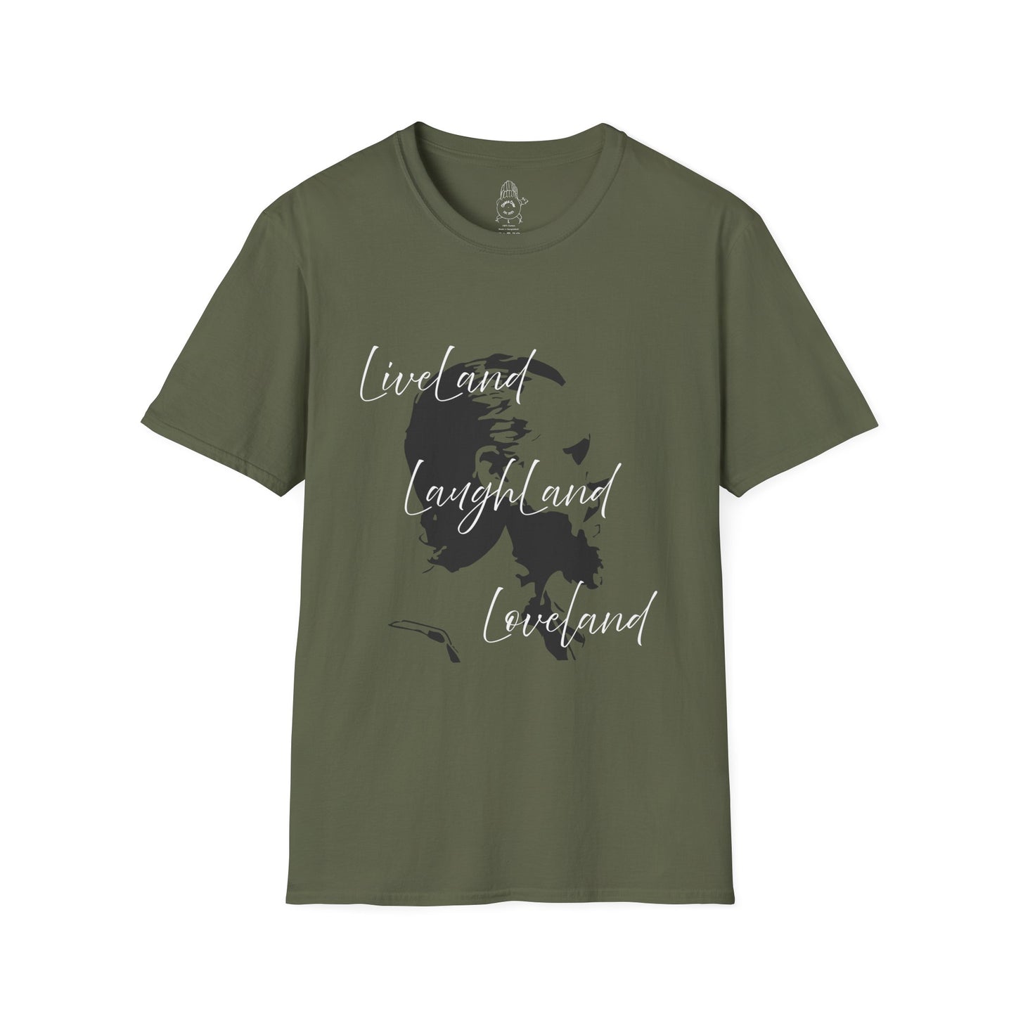 LiveLand LaughLand Loveland  - Unisex Tee