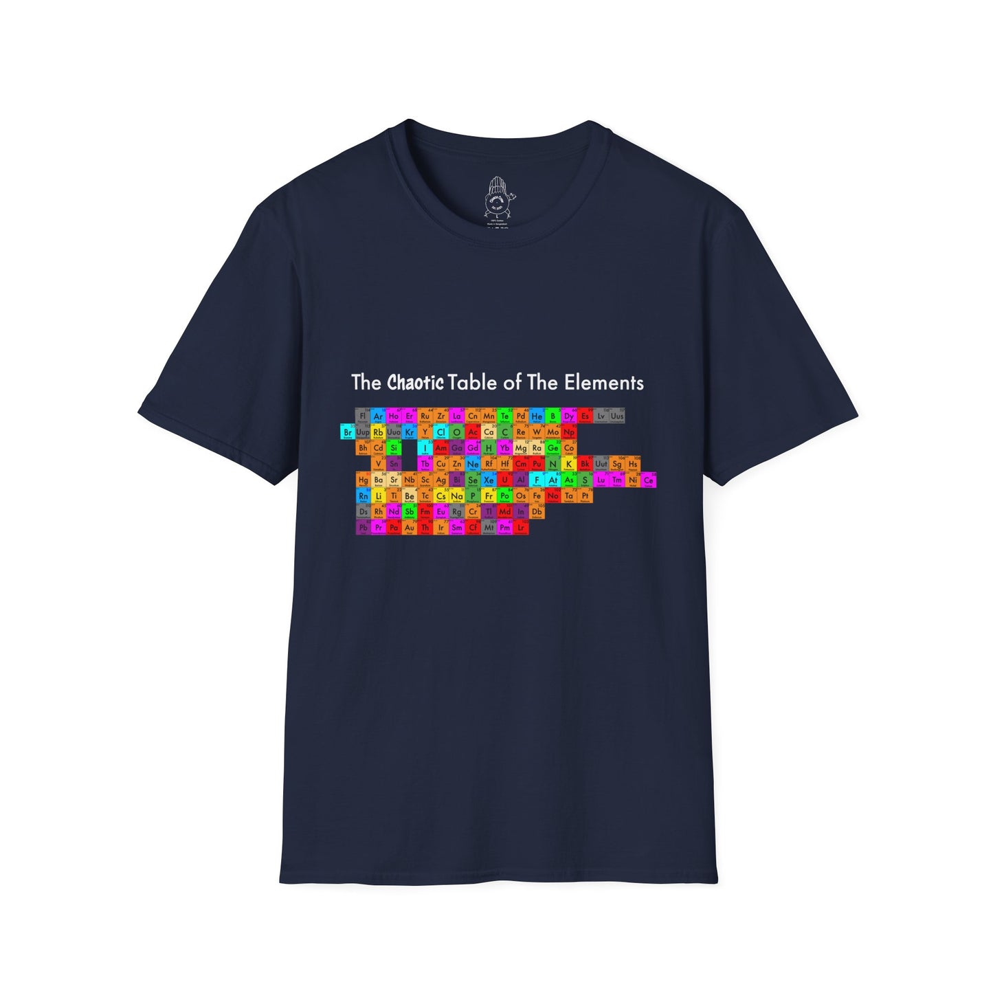 The Chaotic Table of The Elements - Unisex Tee