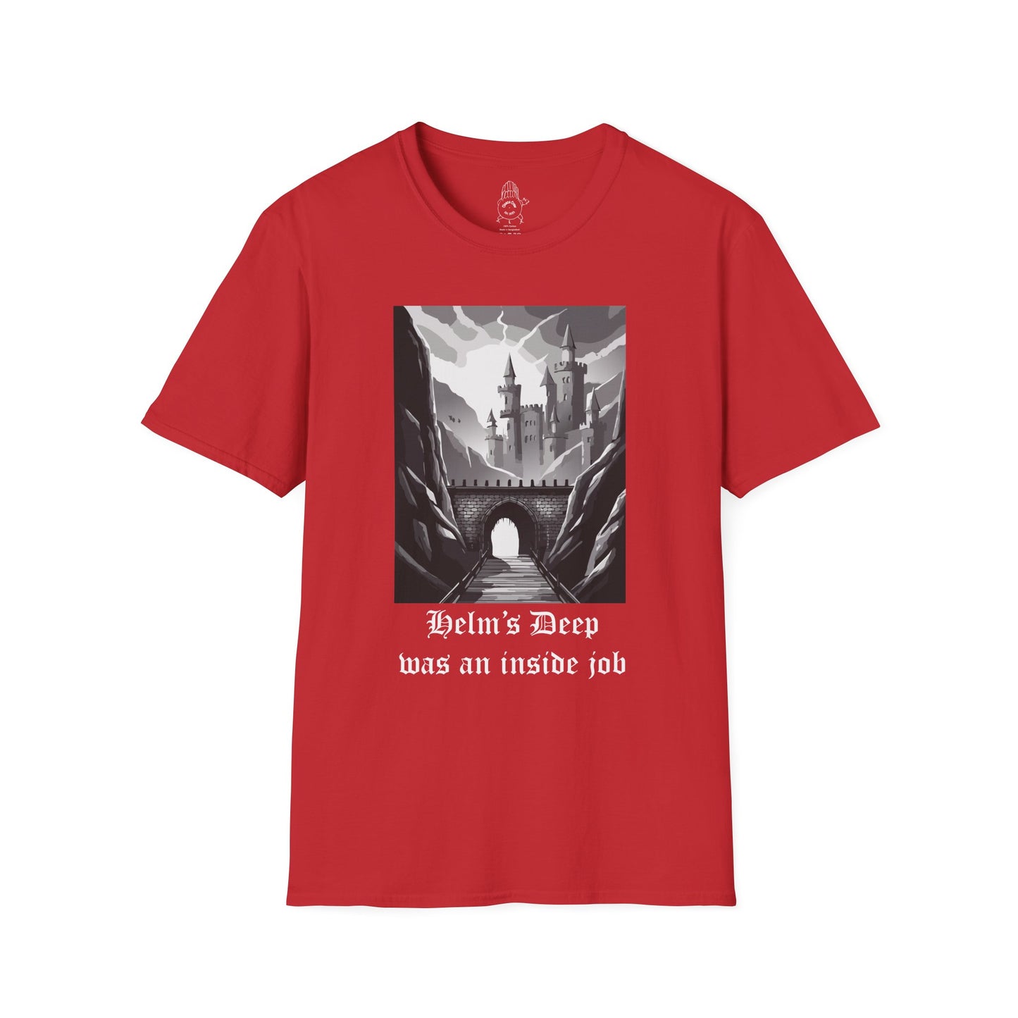 Helm's Deep Inside Job Unisex Softstyle T-Shirt