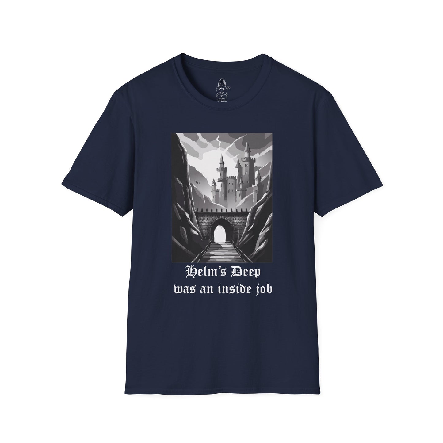 Helm's Deep Inside Job Unisex Softstyle T-Shirt