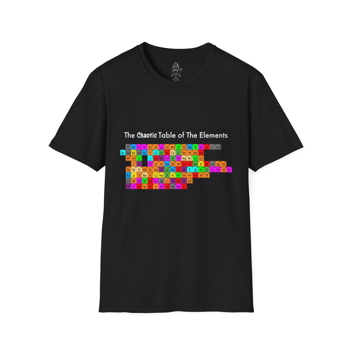 The Chaotic Table of The Elements - Unisex Tee